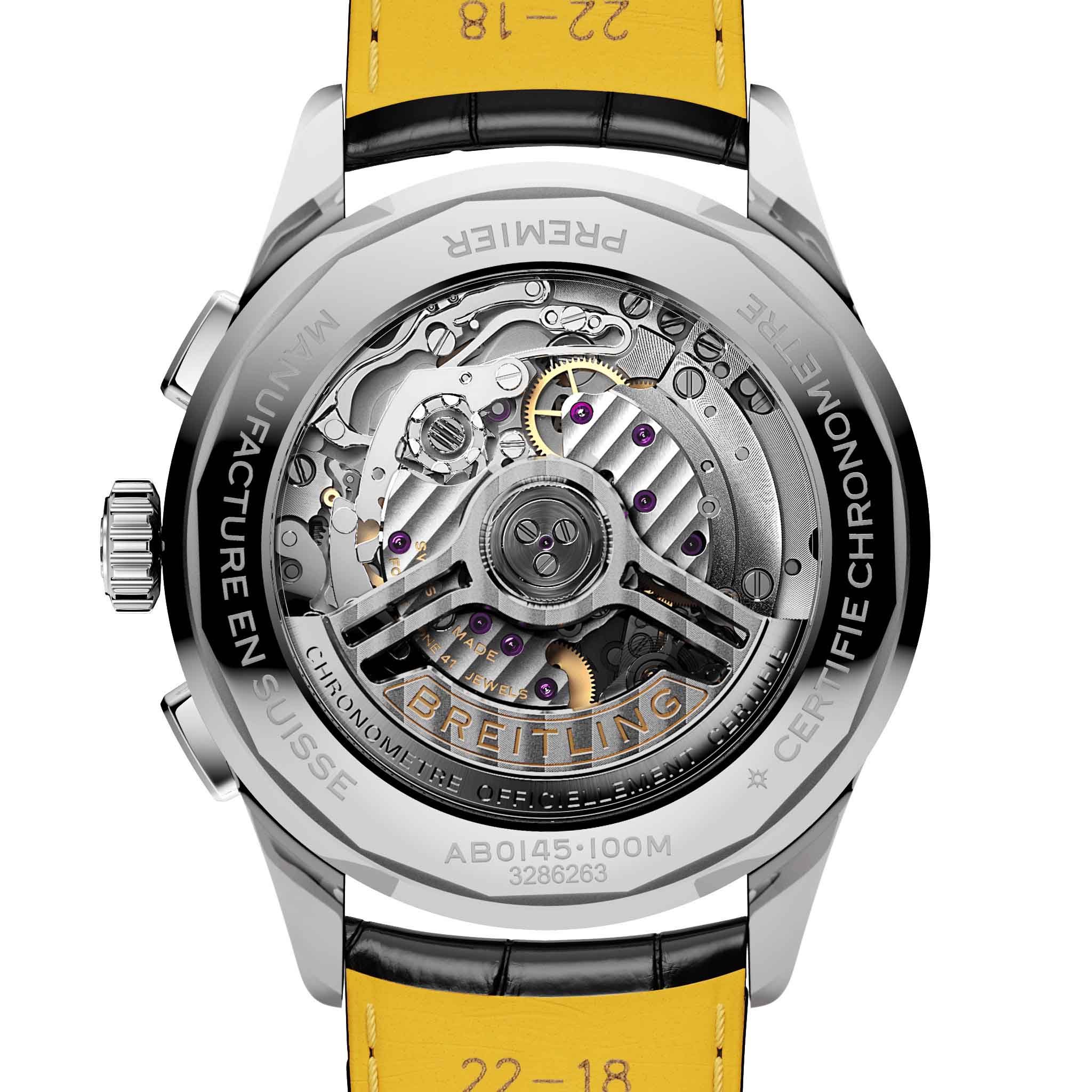 Breitling Breitling Premier B01 Chronograph 42 AB0145221B1P1 , наручные мужские часы фото под углом