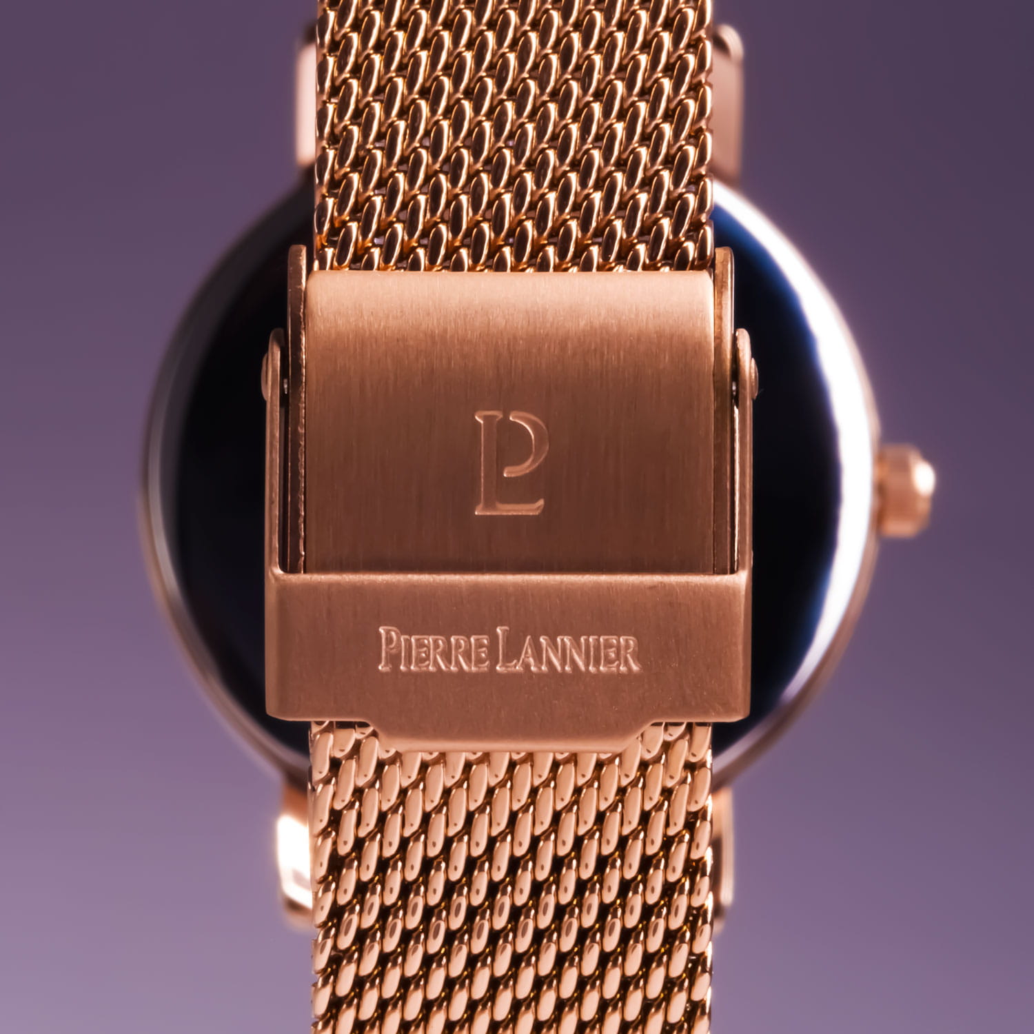 Pierre Lannier Pierre Lannier Multiples 010P958,  франция женские часы на браслете нержавеющая сталь с ip-покрытием боковой вид