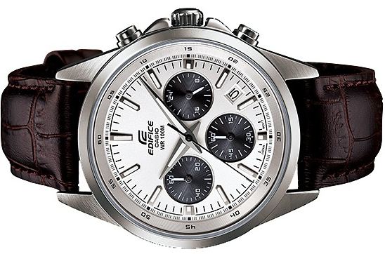 Casio Casio Edifice EFR-527L-7A EFR, наручные мужские часы фото под углом