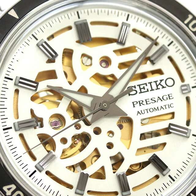 Seiko Seiko Presage SARY255 мужские часы белый циферблат на запястье