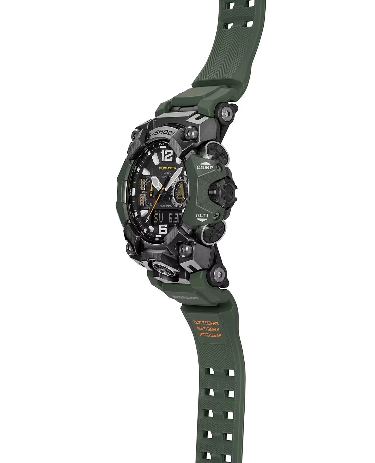 Casio Casio G-Shock GWG-B1000-3ADR (GWG-B1000-3A), g-shock япония мужские часы на браслете каучук боковой вид