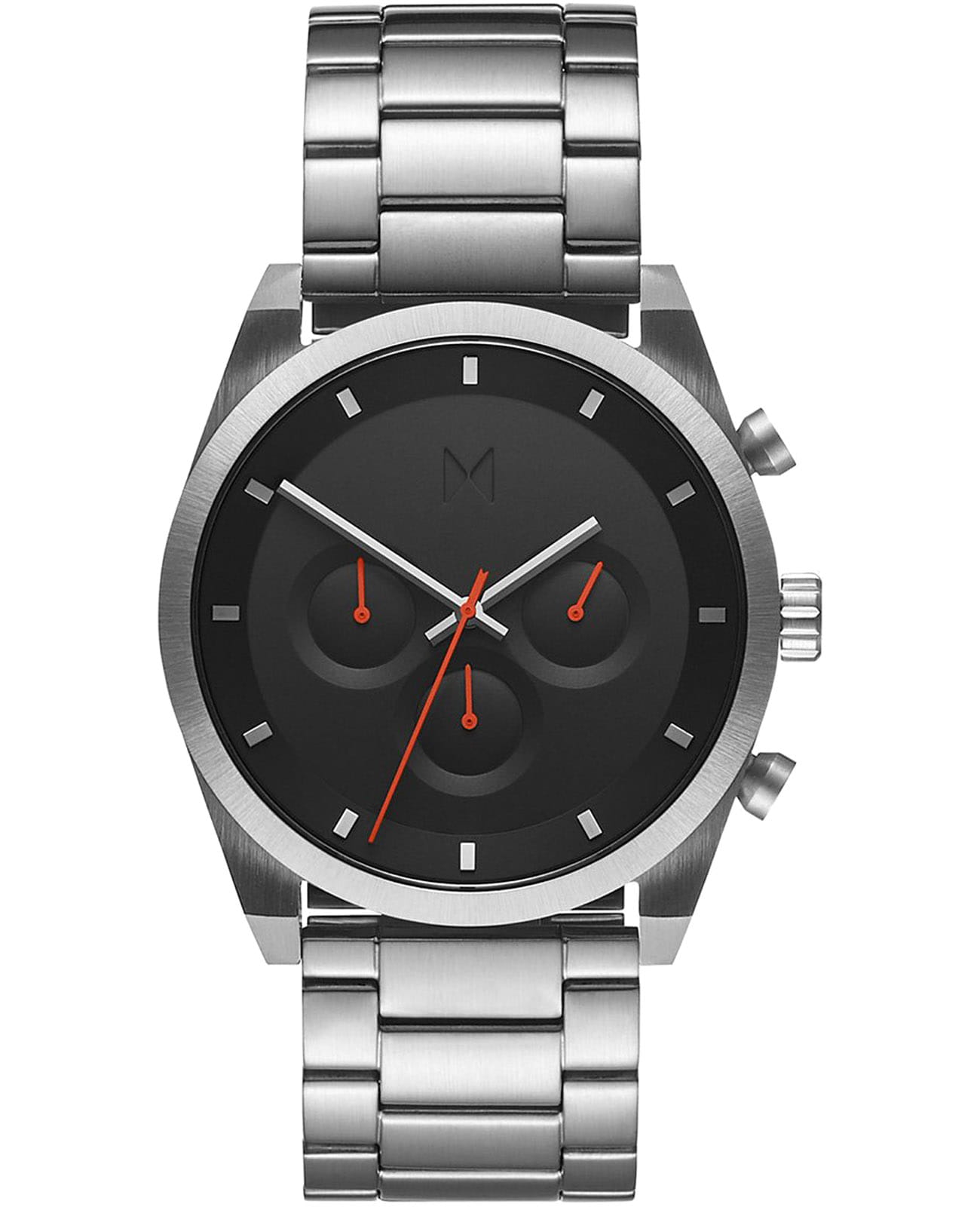 MVMT MVMT Element 28000046-D  28000046-D кварцевые мужские часы черный циферблат, браслет нержавеющая сталь — вид спереди