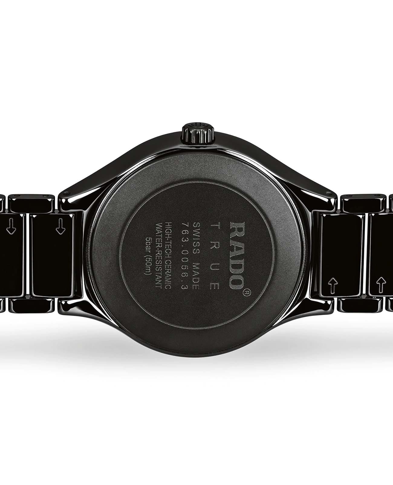 Rado Rado True Automatic Diamonds R27056712  — детали корпуса и высокотехнологичная плазменная керамика