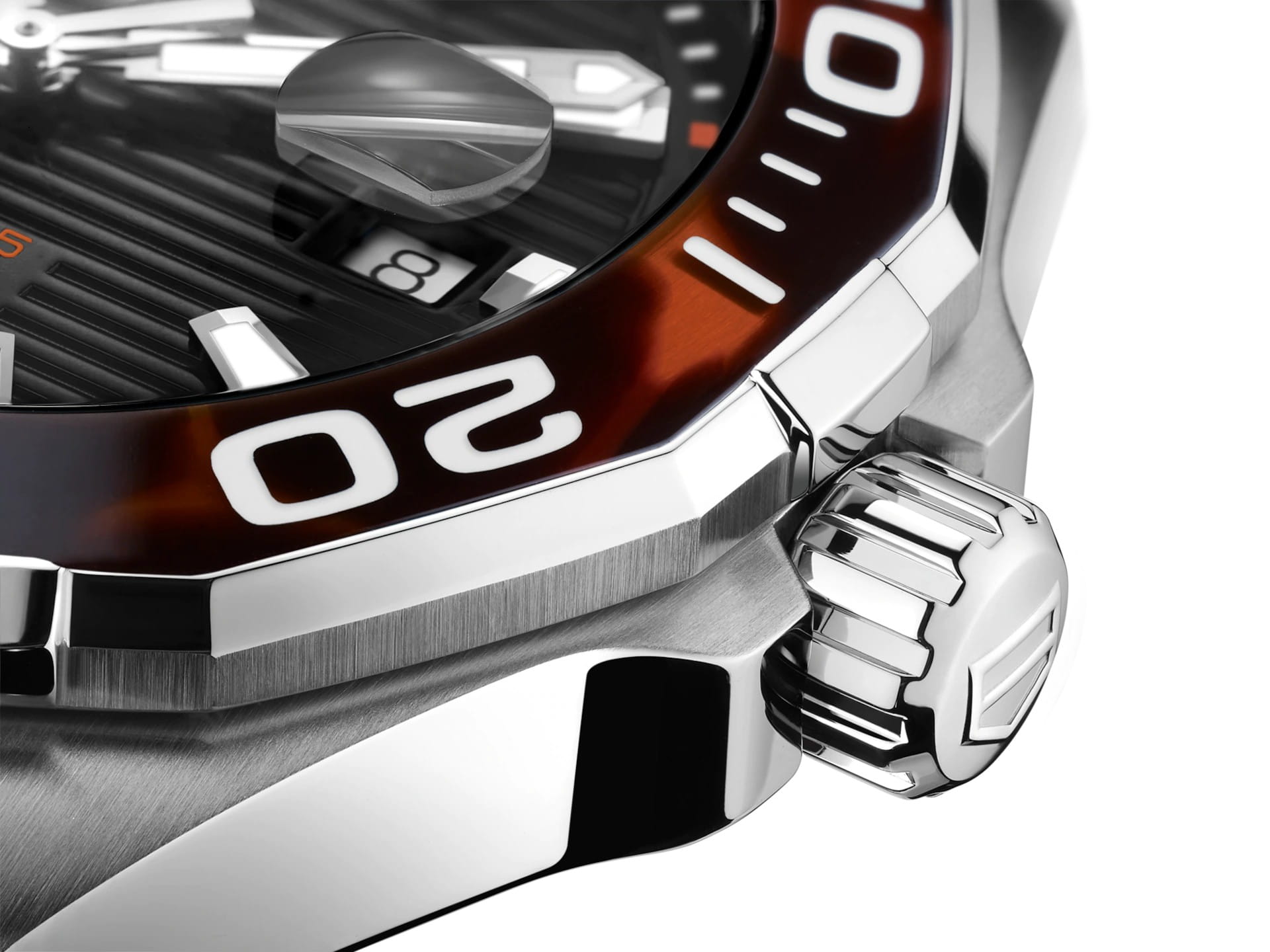 TAG Heuer TAG Heuer Aquaracer Professional 300 WAY201N.FT6177, aquaracer швейцария мужские часы на браслете каучук боковой вид