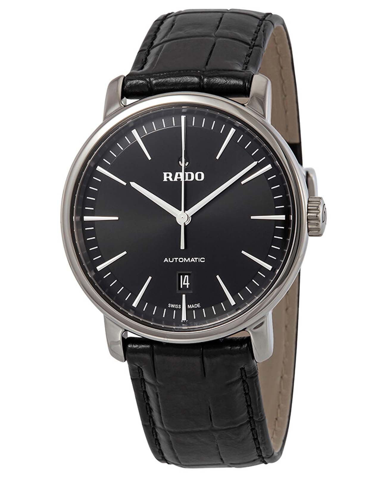 Оригинальные часы Rado Rado Diamaster R14074175 механические калибр механизма eta 2892-a2 общий вид