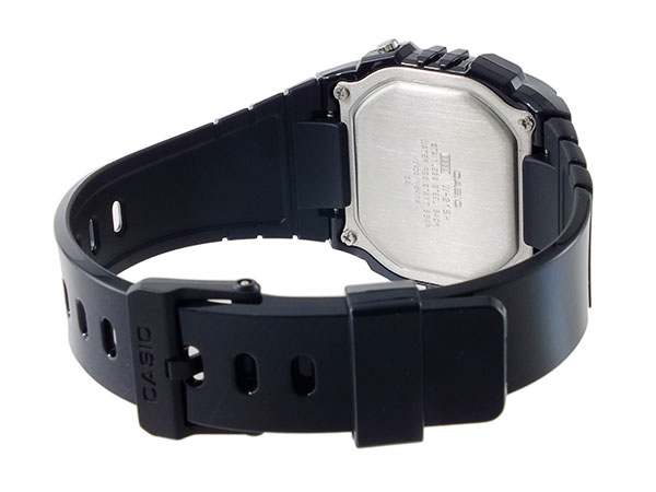 Casio Casio Illuminator W-215H-1AVDF (W-215H-1A) , наручные мужские часы фото под углом