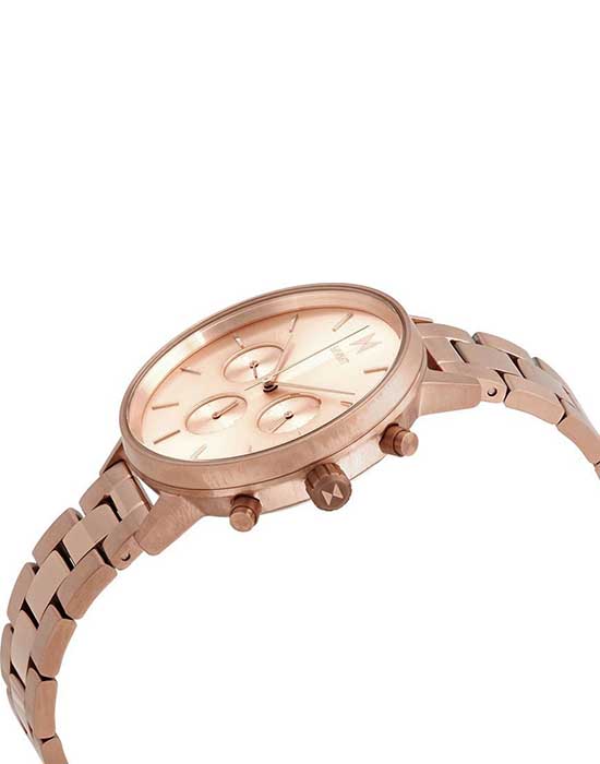 MVMT MVMT D-FC01-RG,  сша женские часы на браслете сталь с ip покрытием боковой вид