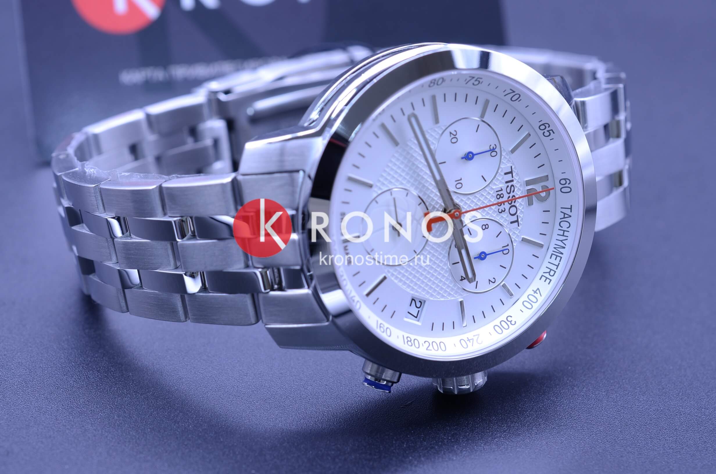 Оригинальные часы Tissot Tissot PRC 200 Chronograph NBA Special Edition T055.417.11.017.01 кварцевые калибр механизма eta g10.211 общий вид