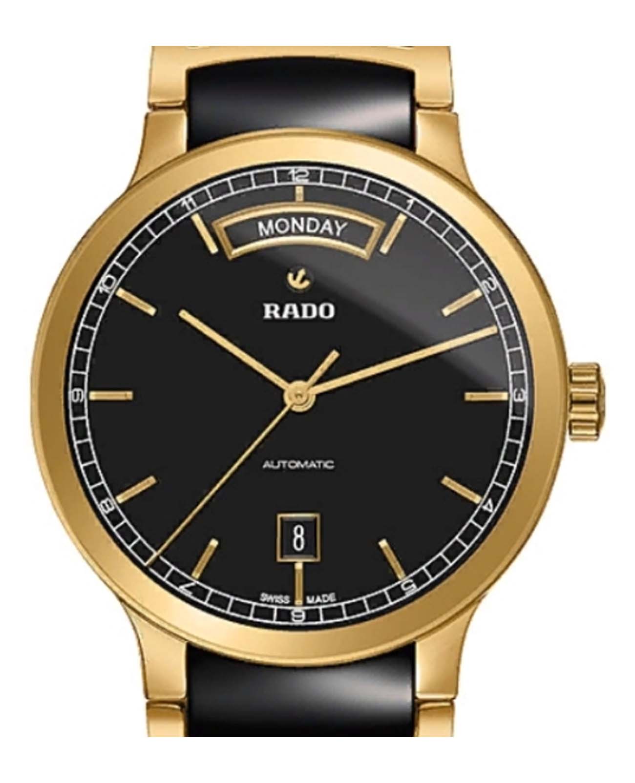 Оригинальные часы Rado Rado Centrix Automatic R30157162 механические калибр механизма eta c07.661 общий вид