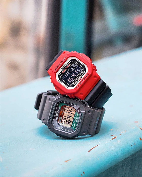 Casio Casio G-Shock GLX-5600VH-1 электронные мужские часы часы крупный план серый циферблата
