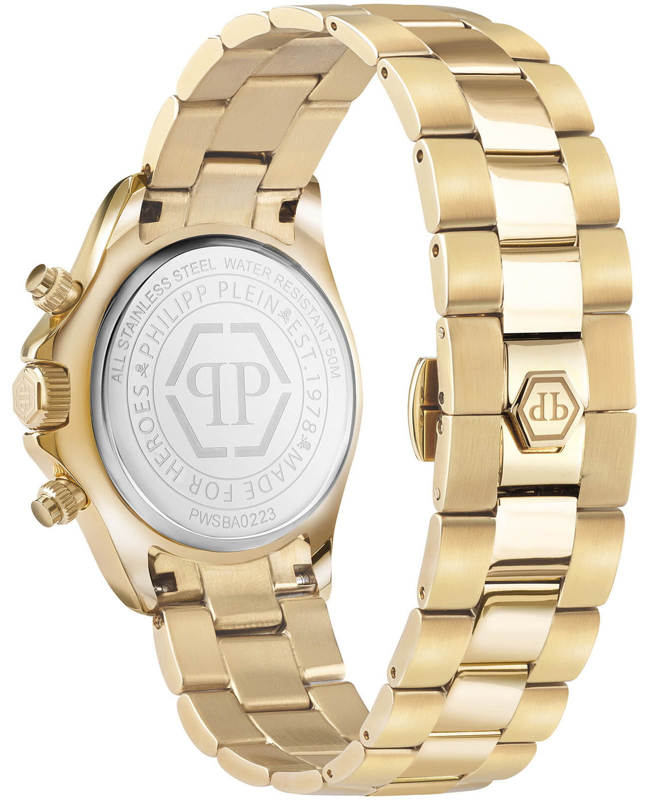 Philipp Plein Philipp Plein Nobile Lady PWSBA0223, nobile германия женские часы на браслете нержавеющая сталь с ip-покрытием боковой вид