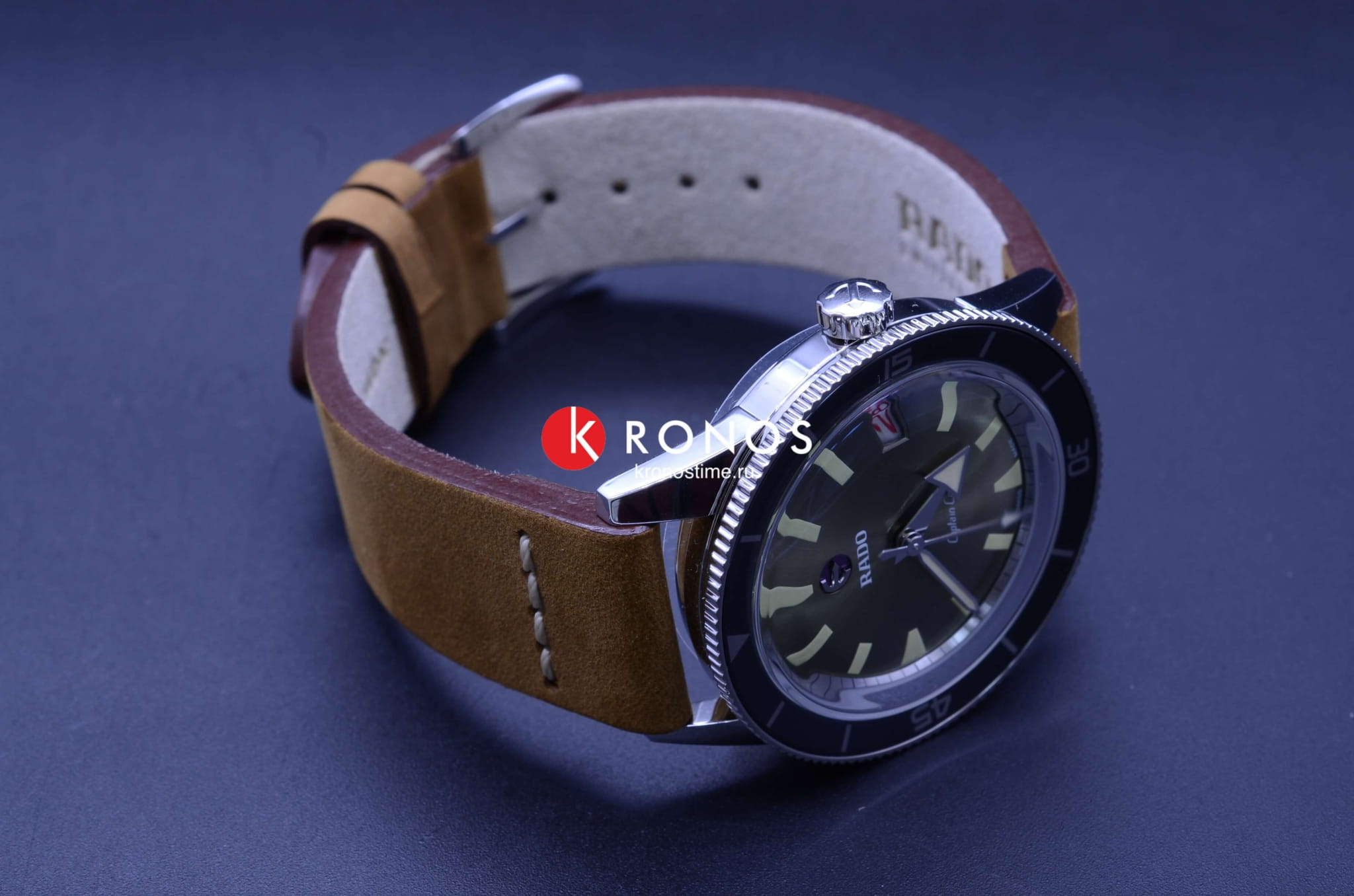 Rado Rado Captain Cook Automatic R32500315  наручные часы, вид спереди