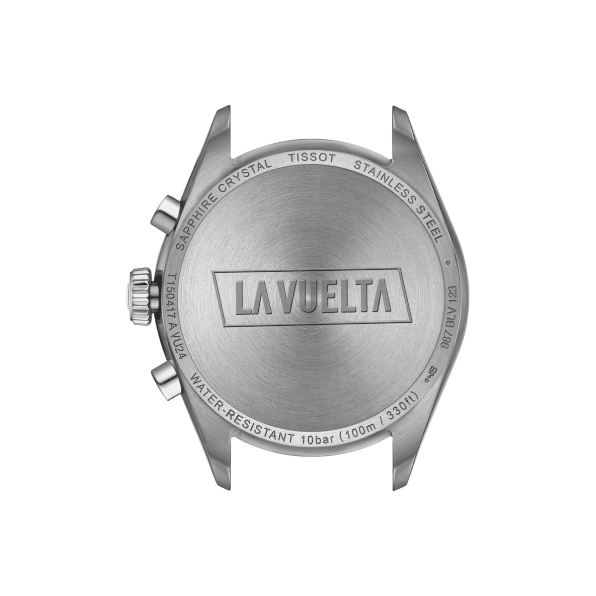 Tissot Tissot PR 100 Vuelta T150.417.11.051.01, t-classic швейцария мужские часы на браслете нержавеющая сталь боковой вид