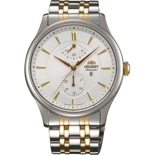 Orient Orient FM02001W (FFM02001W)  FFM02001W  мужские часы  циферблат, браслет  — вид спереди