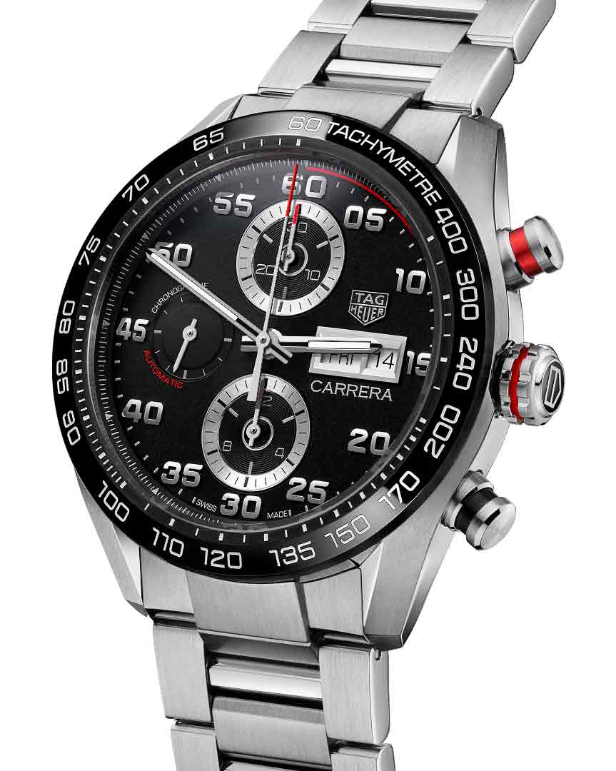 Оригинальные часы TAG Heuer TAG Heuer Carrera CBN2A1AA.BA0643 механические калибр механизма calibre 16 общий вид