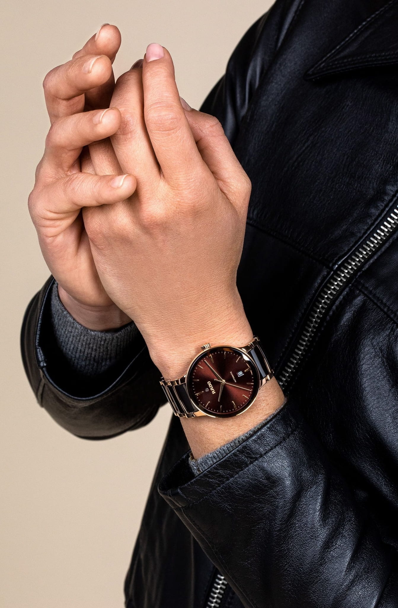 Rado Rado Centrix Automatic R30017302 Automatic - задняя крышка сталь металл корпуса, швейцария часы