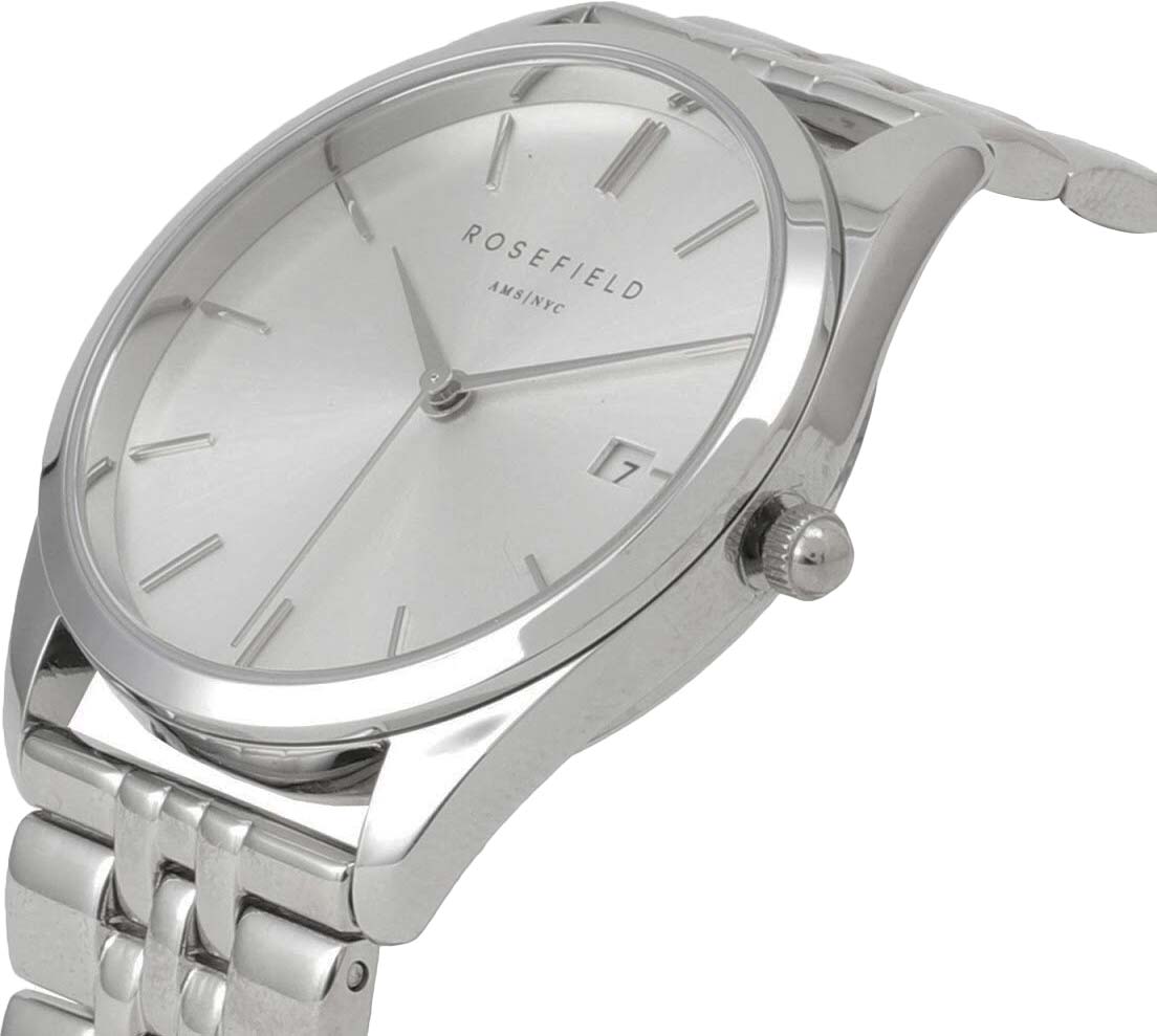 Rosefield Rosefield The Ace ACSS-A04 сша наручные женские часы заводная головка с логотипом Rosefield