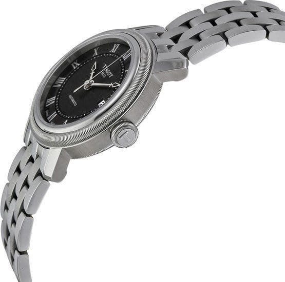 Tissot Tissot Bridgeport Automatic Lady T097.007.11.053.00, t-classic швейцария женские часы на браслете  боковой вид