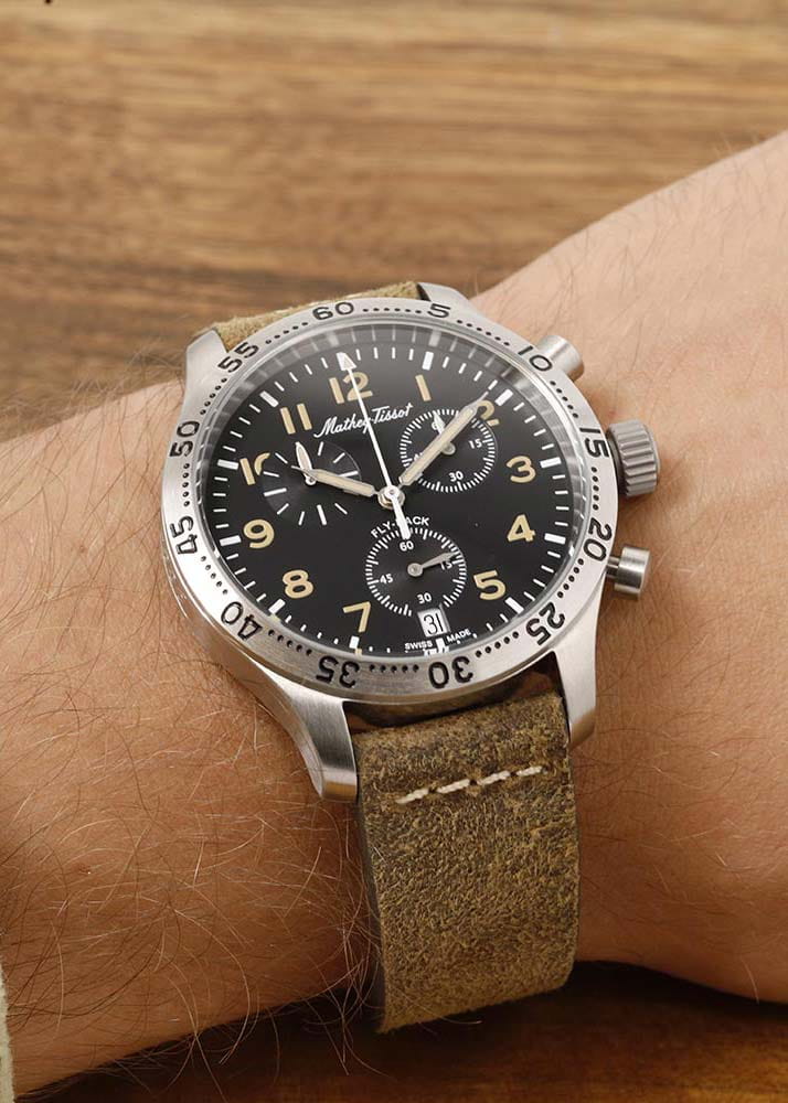 Mathey-Tissot Mathey-Tissot Type 21 H1821CHALNO , наручные мужские часы фото под углом