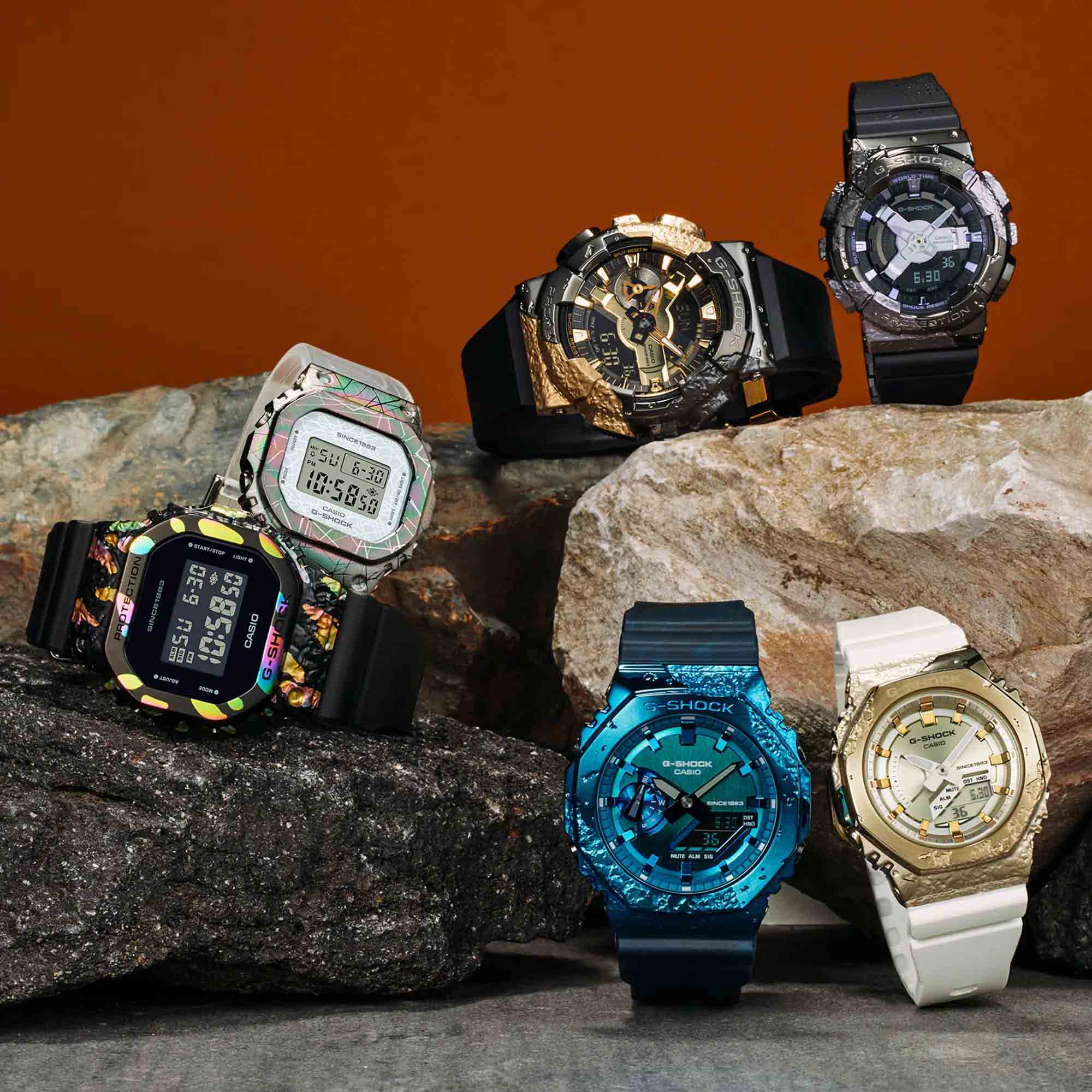 Casio Casio G-Shock GM-S114GEM-1A2 электронные часы с аксессуарами мужские часы модель GM-S114GEM-1A2