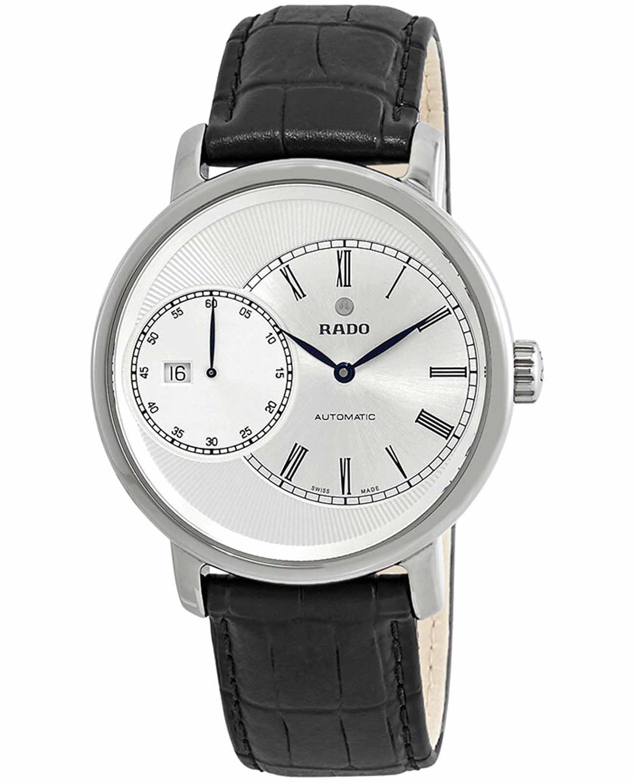 Оригинальные часы Rado Rado Diamaster Automati Grande Seconde R14129136 механические калибр механизма  общий вид