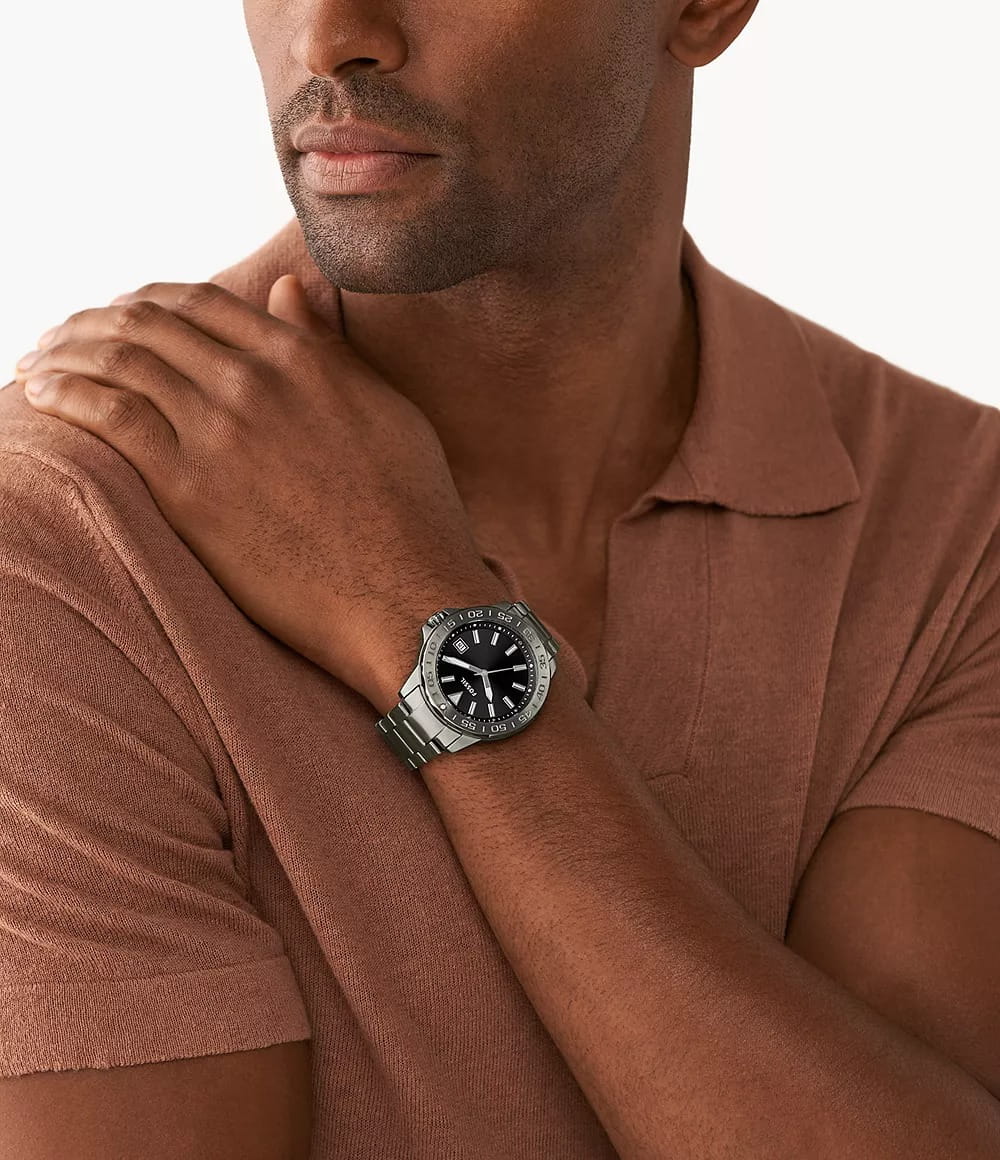 Fossil Fossil Bannon BQ2785SET , наручные мужские часы фото под углом