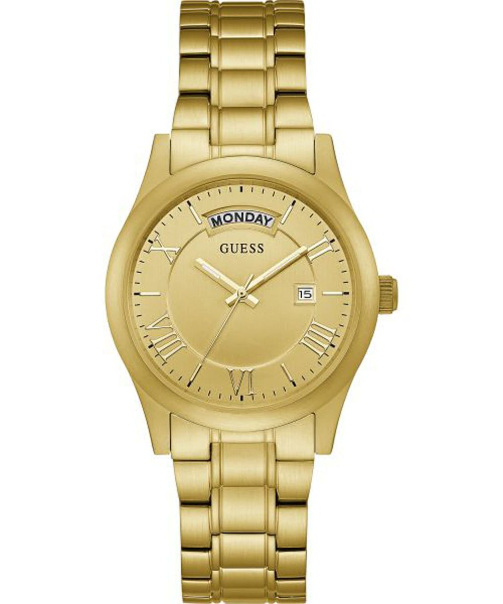 Guess GUESS   W0994L2  W0994L2 кварцевые женские часы золотой циферблат, браслет сталь с ip покрытием — вид спереди
