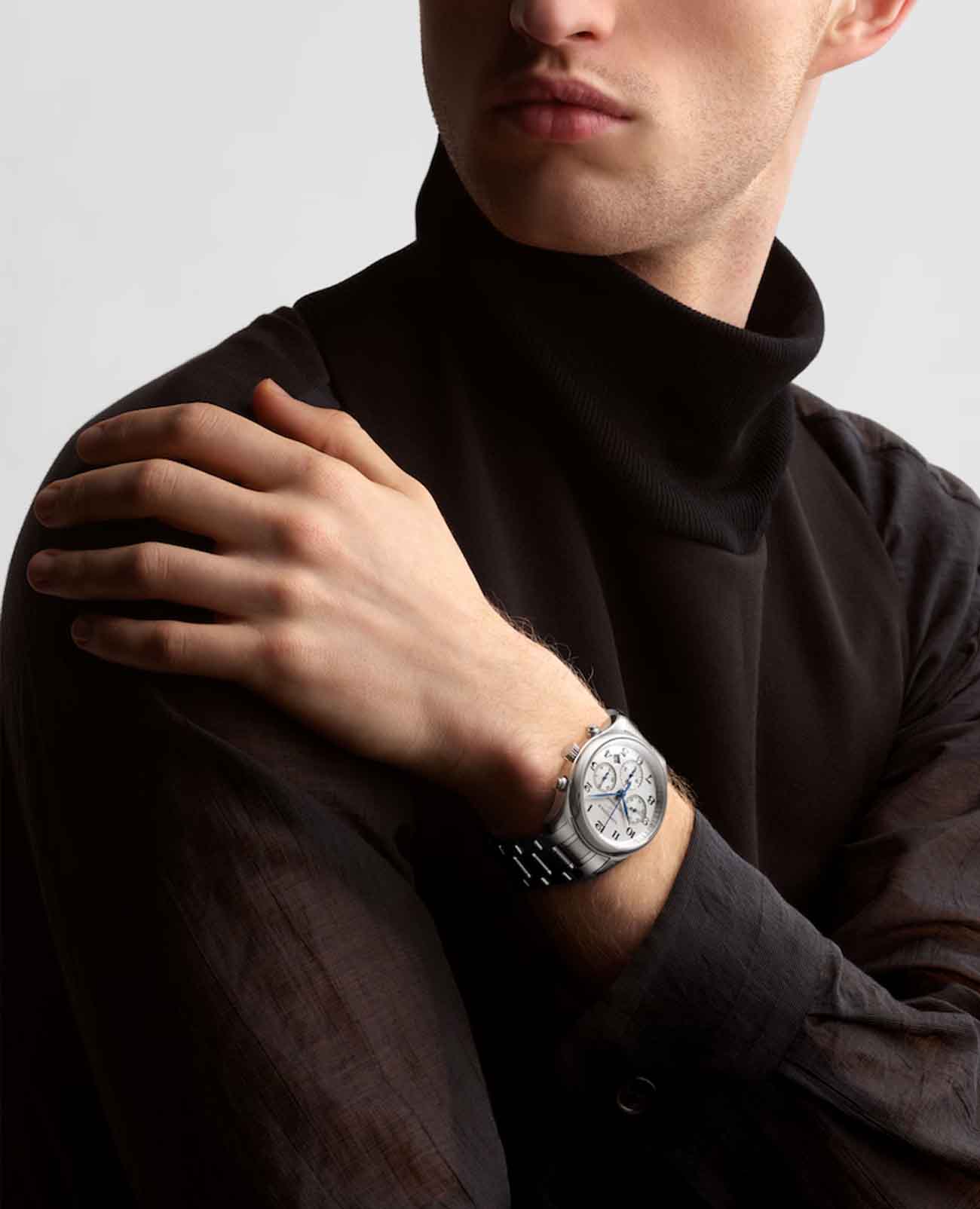 Оригинальные часы Longines Longines Master Collection L2.759.4.78.6 механические калибр механизма l688 (на основе eta a08.l01) общий вид