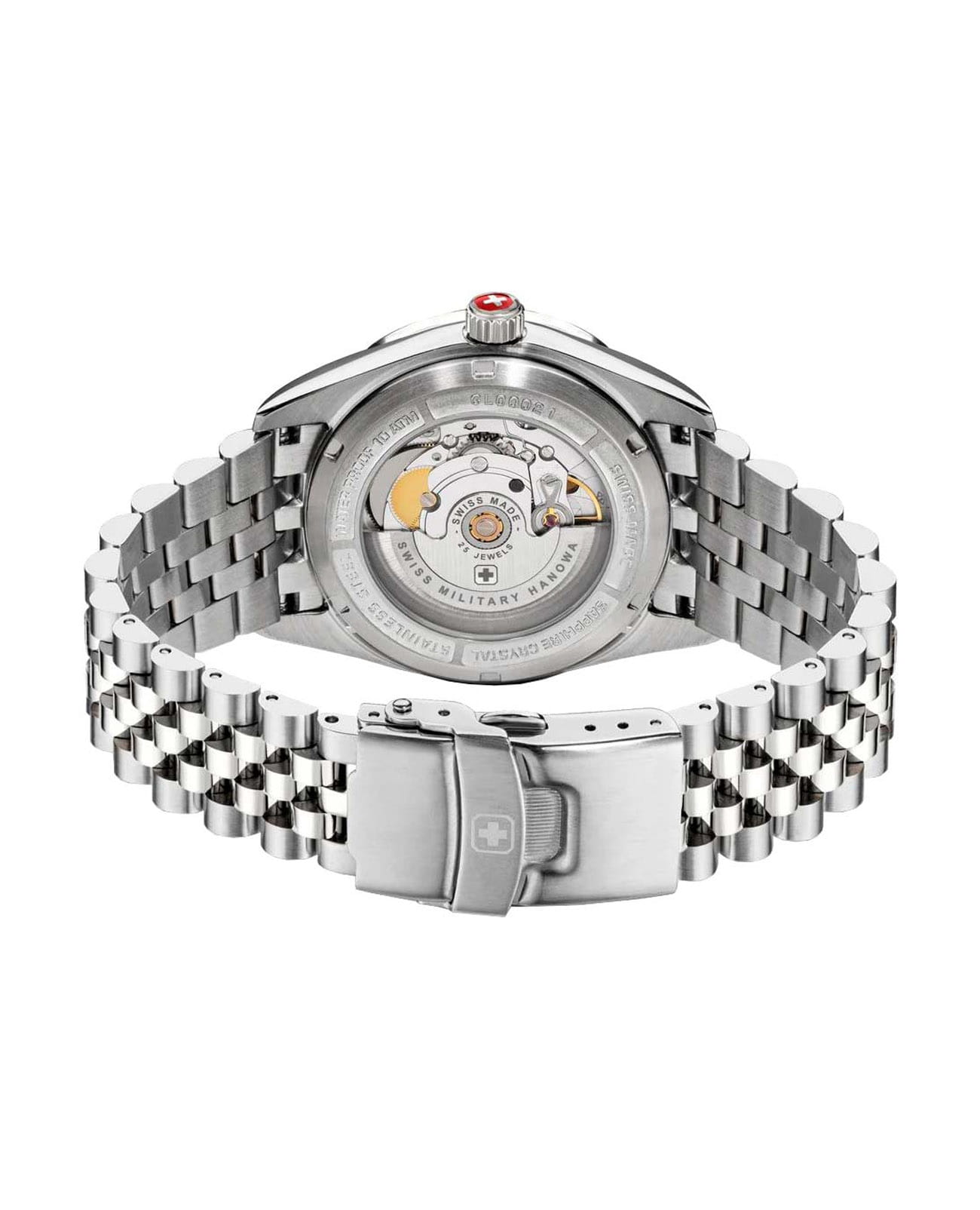 Swiss Military Hanowa Swiss Military Hanowa Diligenter SMWGL0002102, diligenter швейцария мужские часы на браслете нержавеющая сталь боковой вид