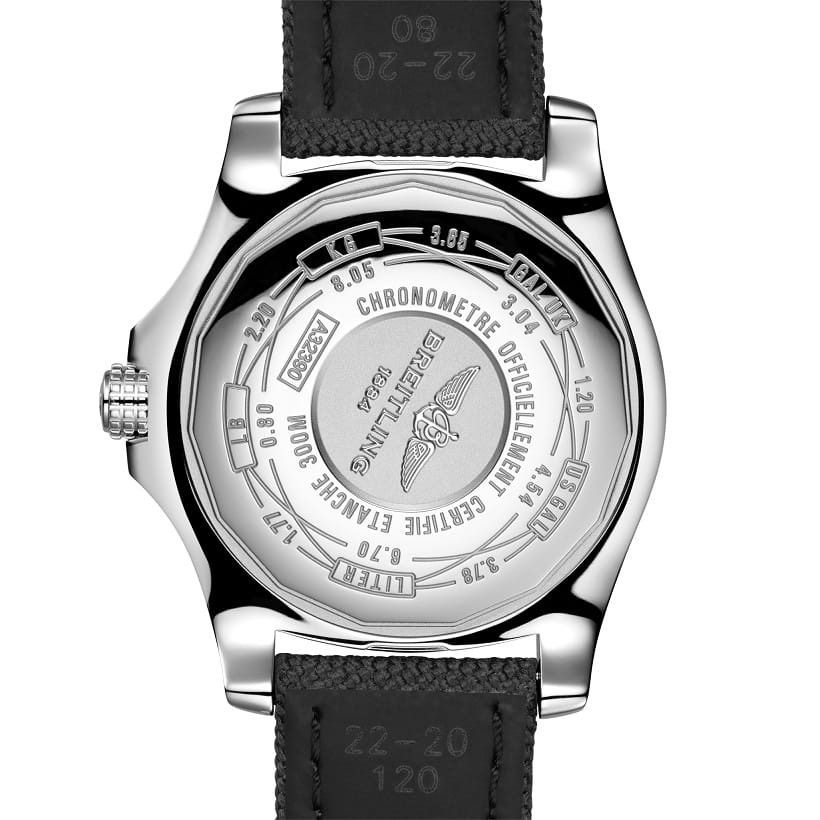 Оригинальные часы Breitling Breitling Avenger II GMT A32390111C1W1 механические калибр механизма breitling 32 общий вид