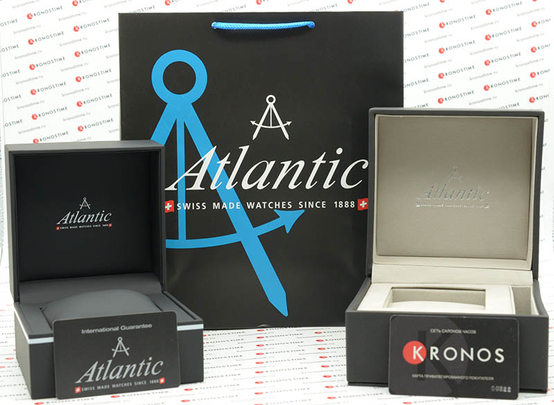 Atlantic Atlantic Elagance 29038.41.67MB,  швейцария женские часы на браслете нержавеющая сталь боковой вид
