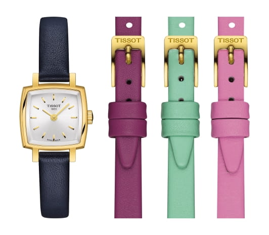 Tissot Tissot Lovely Square T058.109.36.031.03 t-lady с синий ремешком