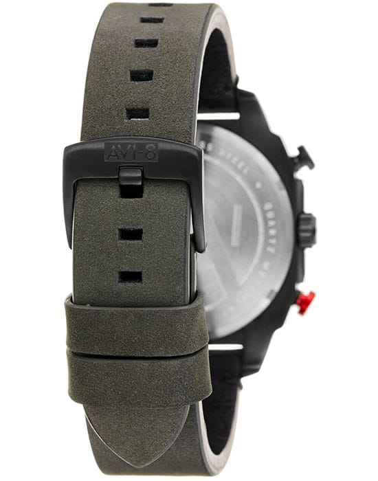 AVI-8 AV-4052-08 мужские часы зеленый циферблат на запястье