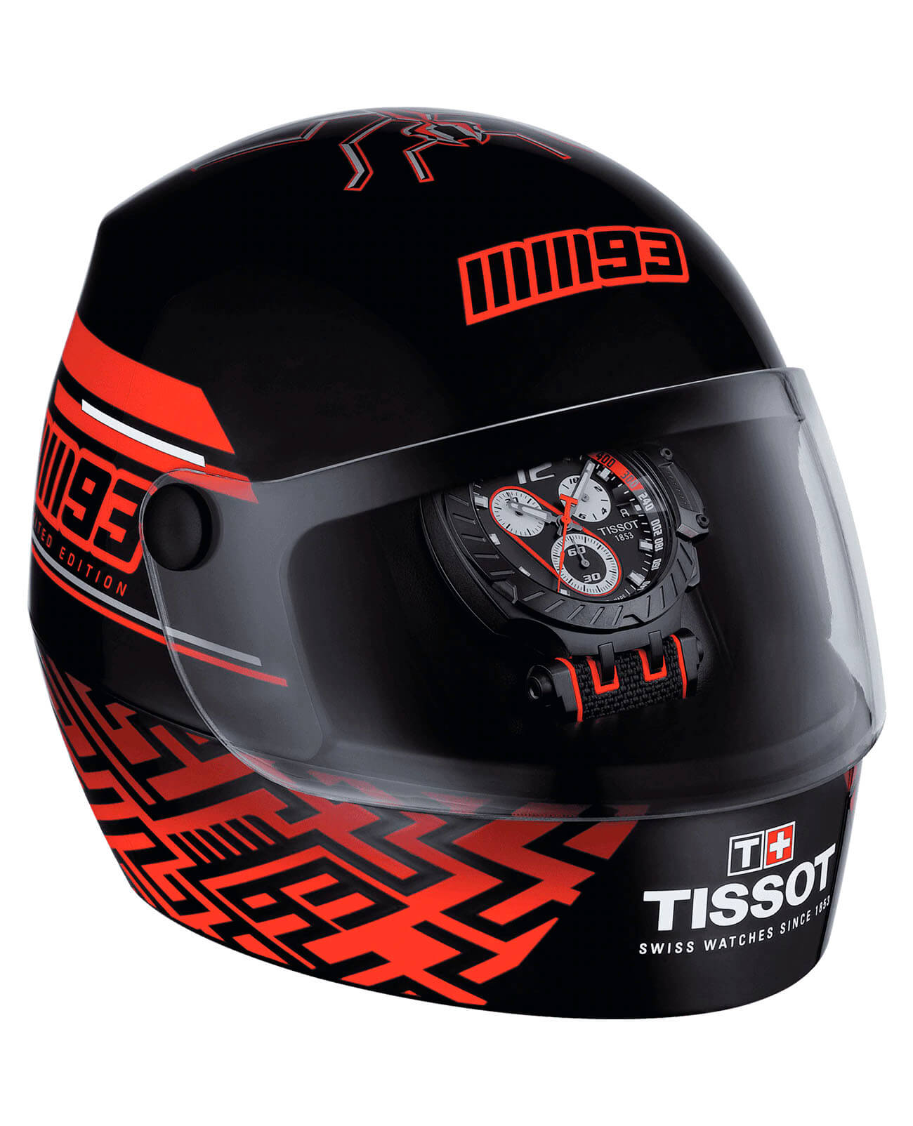 Tissot Tissot T-Race Marc Marquez 2019 T115.417.37.057.01 мужские часы черный циферблат на запястье