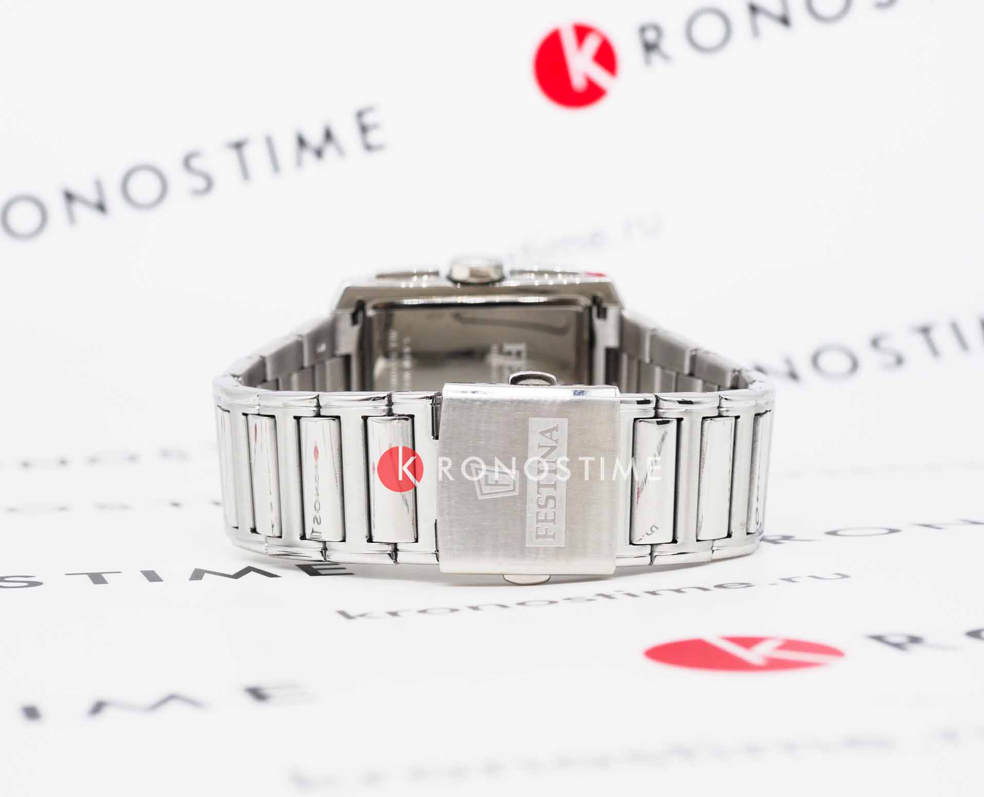 Festina Festina Timeless Chrono F20635/2 мужские часы синий циферблат на запястье