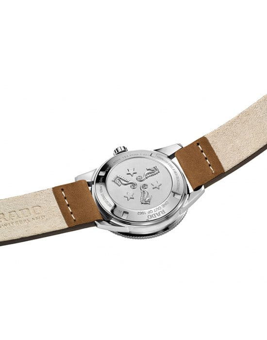Оригинальные часы Rado Rado Captain Cook Automatic R32500315 механические калибр механизма eta c07.611 общий вид