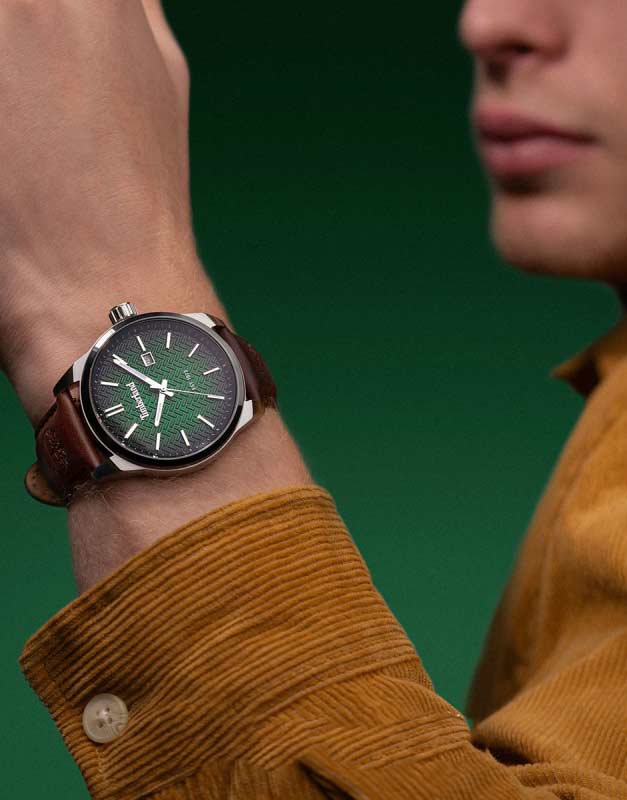 Timberland Timberland Henniker TDWGB0054903,  сша мужские часы на браслете кожаный боковой вид