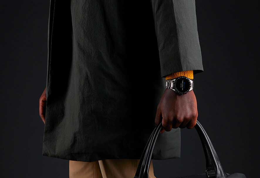 TAG Heuer TAG Heuer Connected Calibre E3 - 45 mm SBG8A10.BA0646 спортивные наручные часы, вид спереди