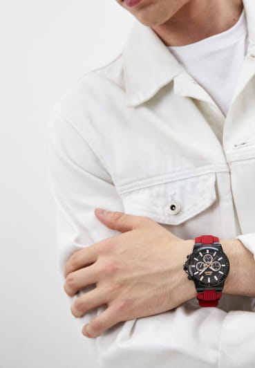 Slazenger SL.09.6326.2.02 мужские часы застежка крупным планом