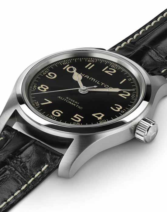 Оригинальные часы Hamilton Hamilton Khaki Field Murph Auto H70605731 механические калибр механизма h-10 общий вид