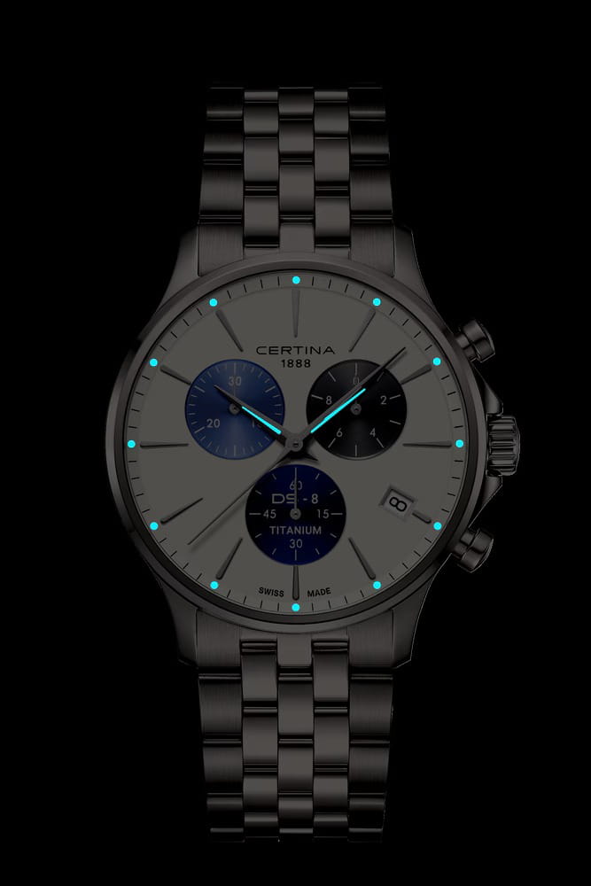 Certina Certina DS-8 Chrono C045.417.44.011.00 DS 8 - задняя крышка титан корпуса, швейцария часы