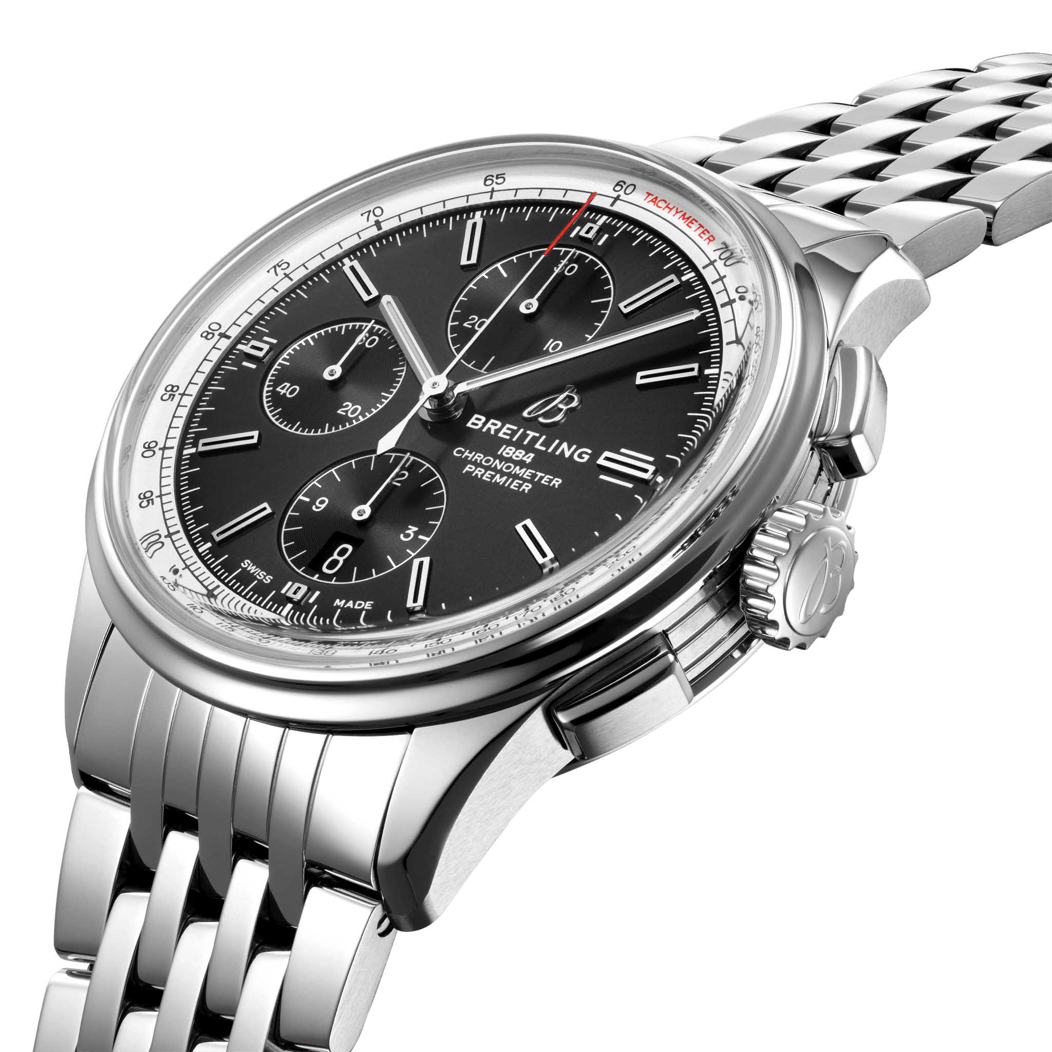 Breitling Breitling Premier Chronograph 42 A13315351B1A1 , наручные мужские часы фото под углом