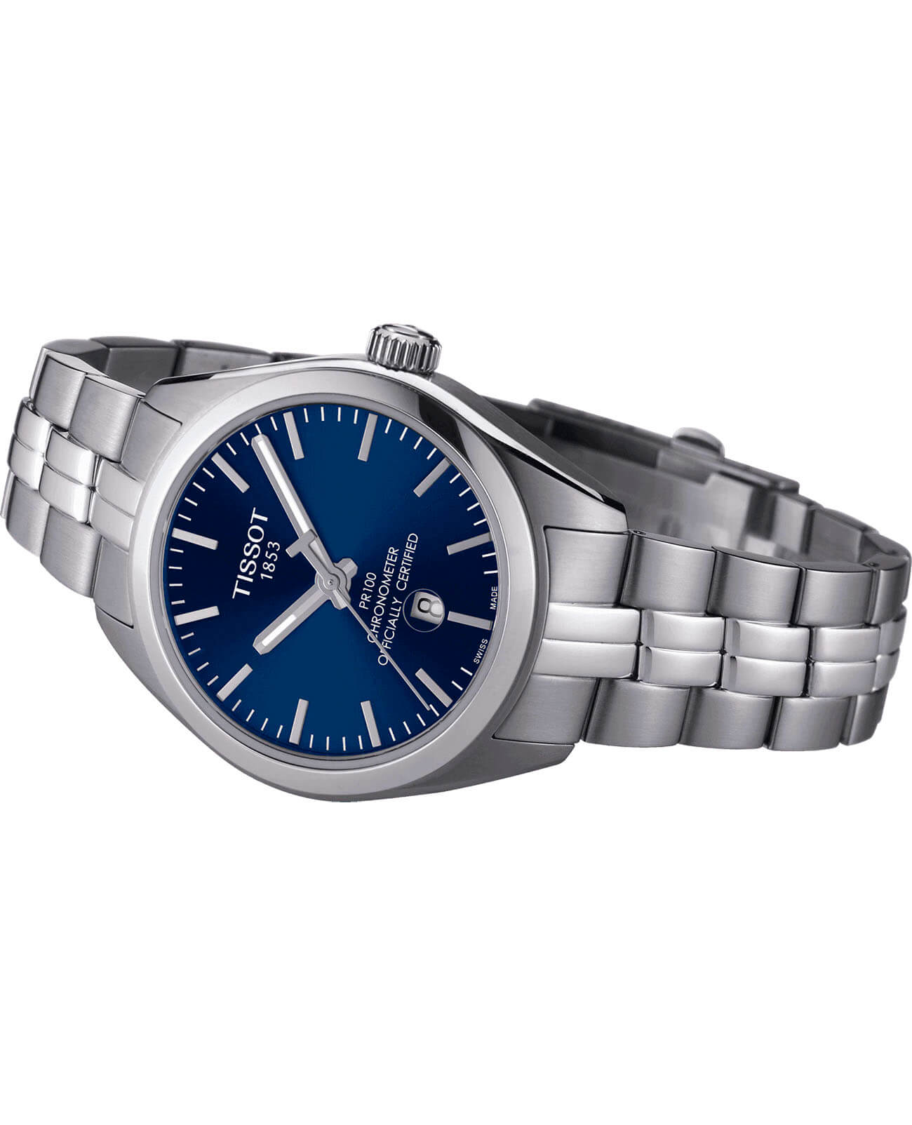 Tissot Tissot PR 100 Lady COSC T101.251.11.041.00 PR 100, наручные женские часы фото под углом