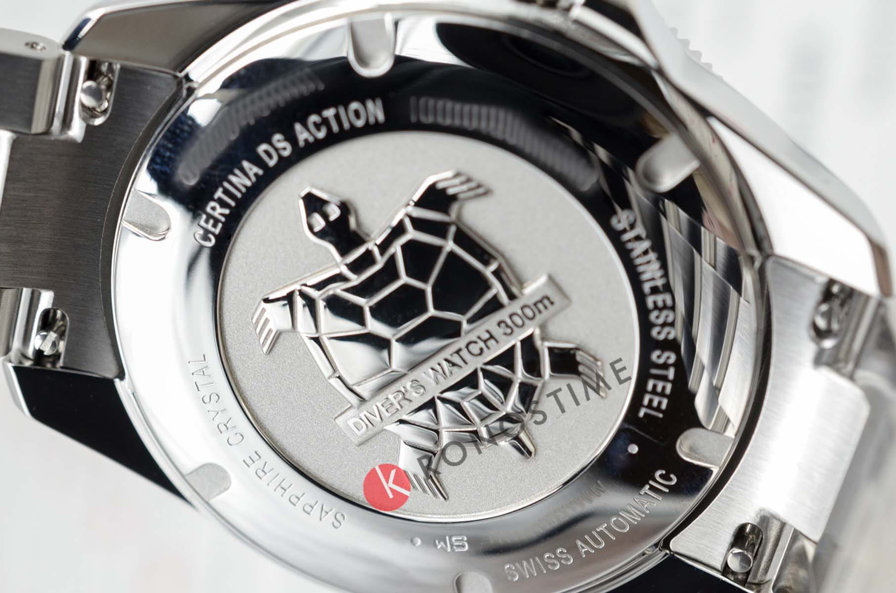 Certina Certina DS Action C048.407.11.011.00 DS Action - задняя крышка металл сталь корпуса, швейцария часы