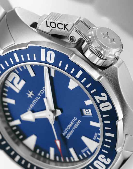 Hamilton Hamilton Khaki Navy Frogman H77705145 H77705145 оригинальные мужские часы в комплекте с коробкой