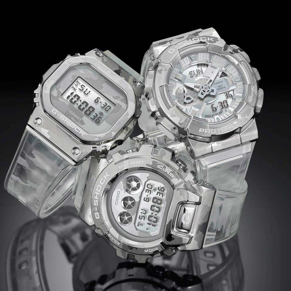 Casio Casio G-Shock GM-110SCM-1A электронные часы с аксессуарами мужские часы модель GM-110SCM-1A