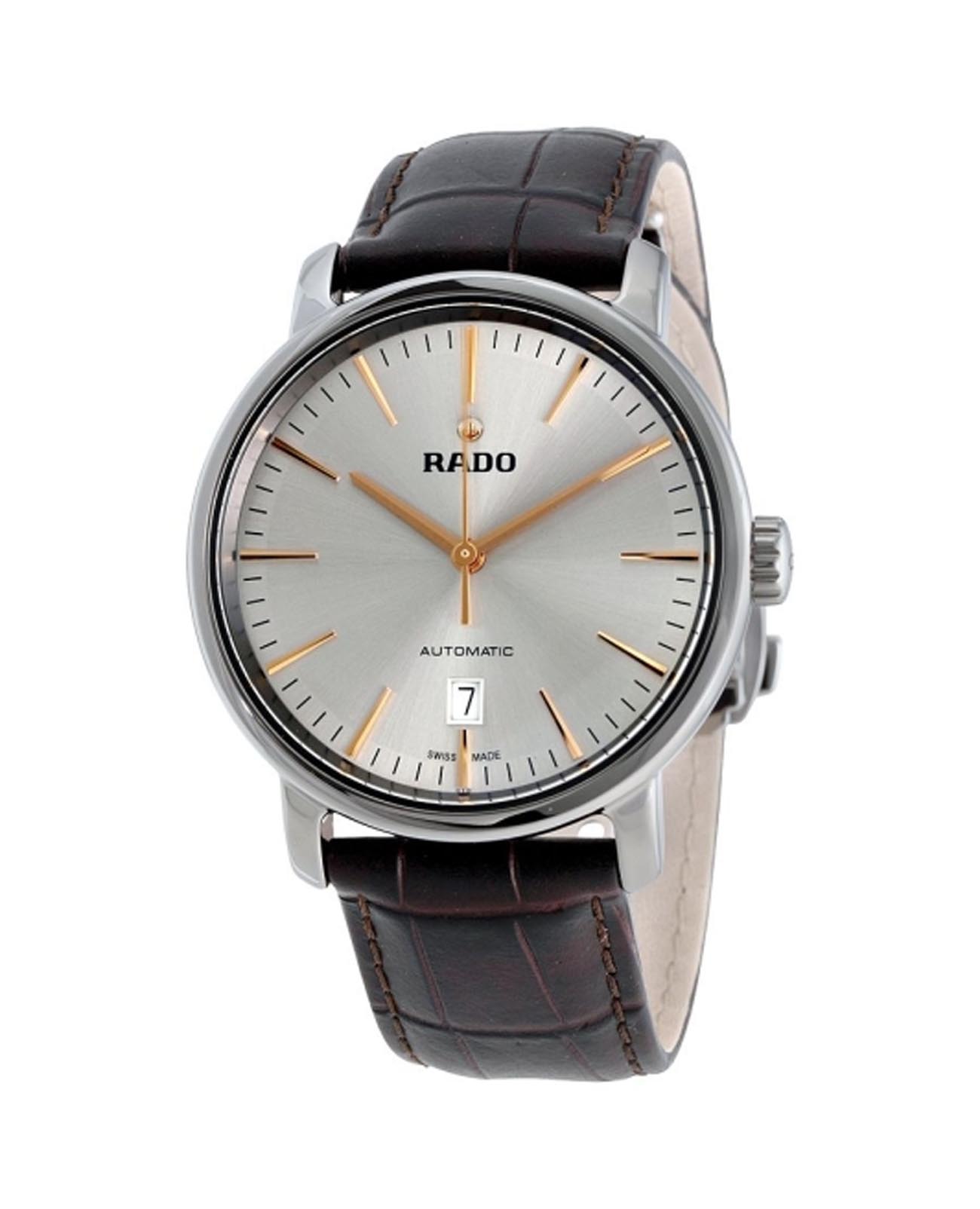 Оригинальные часы Rado Rado Diamaster R14074106 механические калибр механизма eta 2892-a2 общий вид