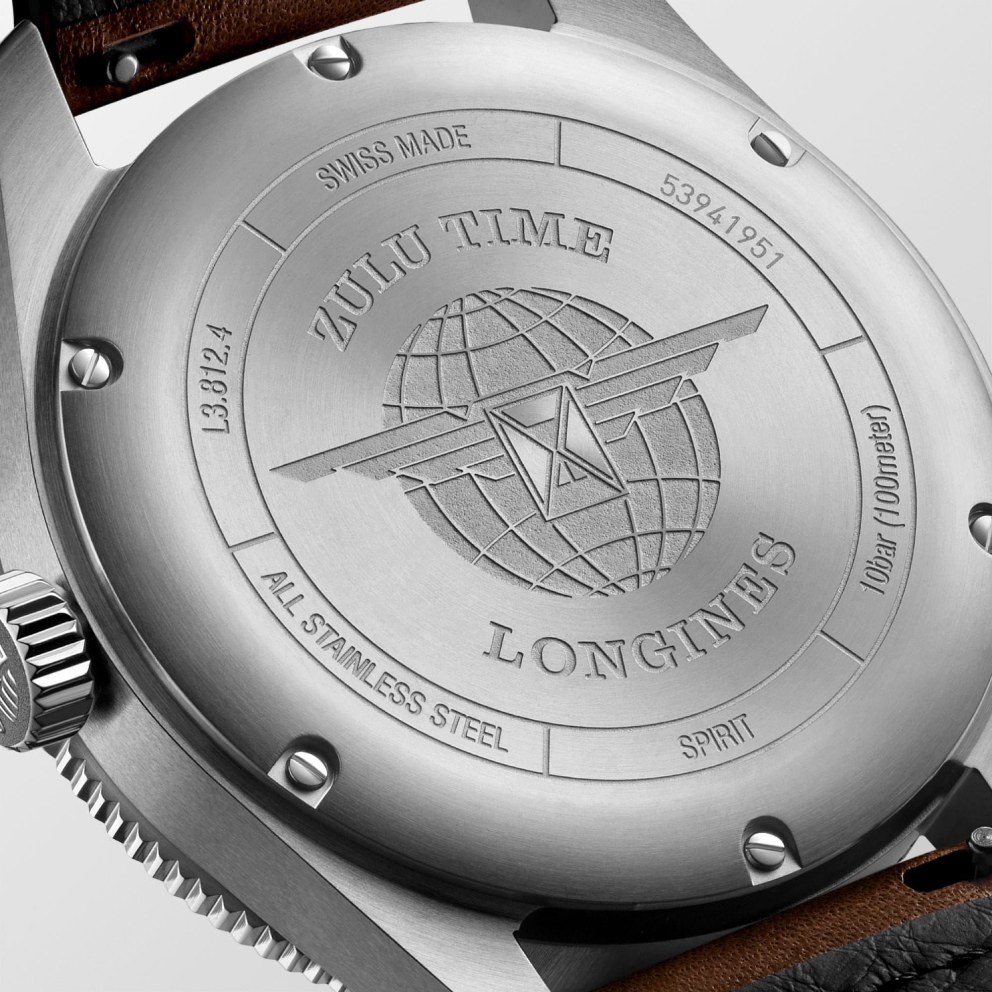 Longines Longines Spirit L3.812.4.53.2  - задняя крышка сталь металл керамика корпуса, швейцария часы