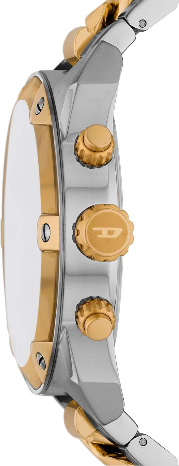 Diesel Diesel Spiked DZ4629,  италия мужские часы на браслете нержавеющая сталь с ip-покрытием боковой вид