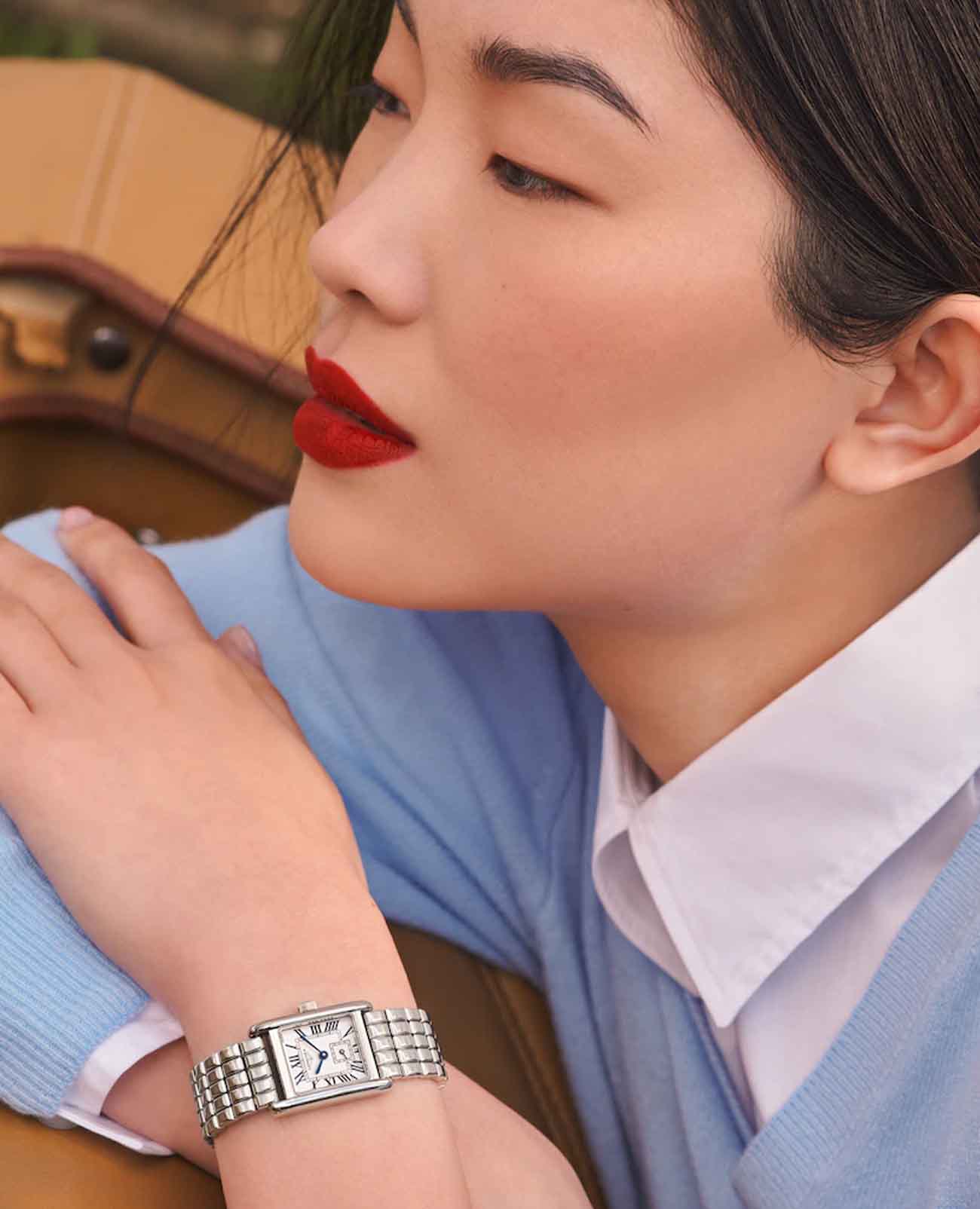 Longines Longines DolceVita L5.200.4.71.6 женские часы серебристый циферблат на запястье